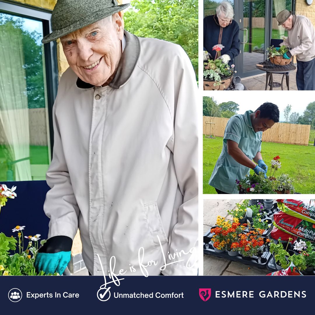 Gardening Joy at Esmere Gardens!