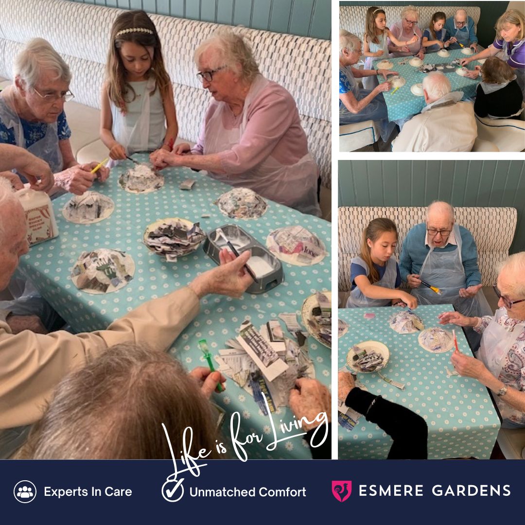 Arts and Crafts Fun at Esmere Gardens!