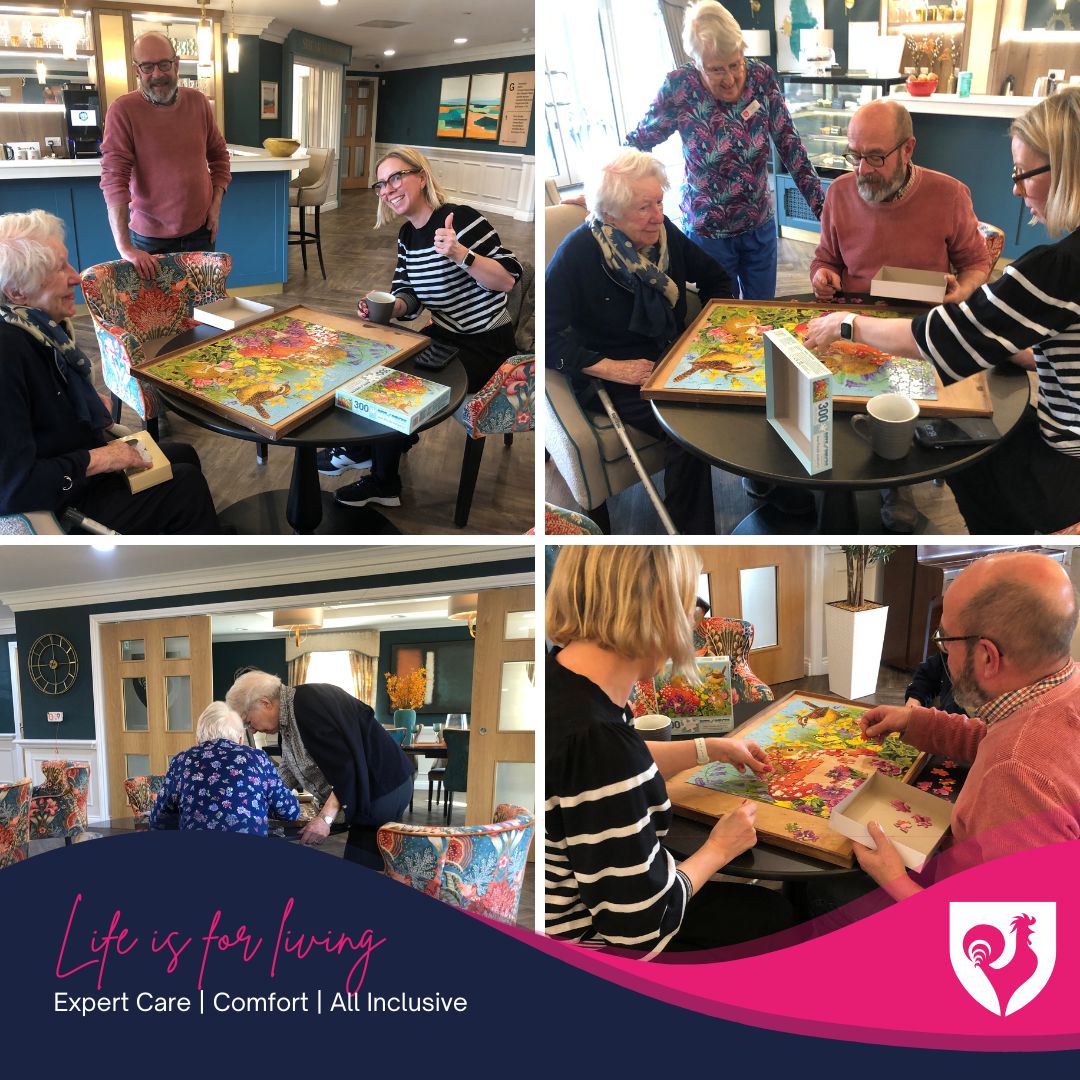 Jigsaw Joy at Esmere Gardens!