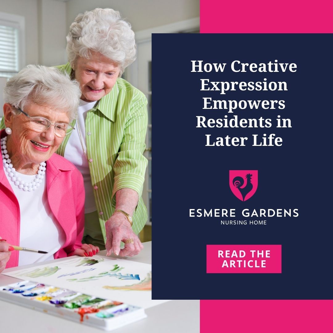 Creative Expression Empowers Residents in Later Life